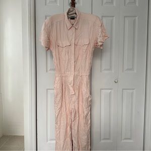 Liz Claiborne sport pink jumpsuit overall